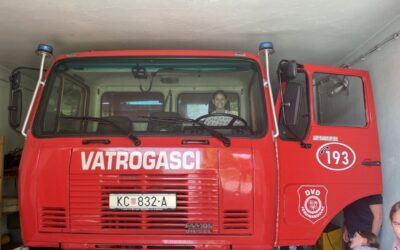 Učenici 2. razreda u posjetu DVD-u Ferdinandovac