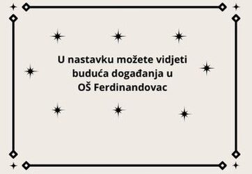 Pozivnica na buduća događanja