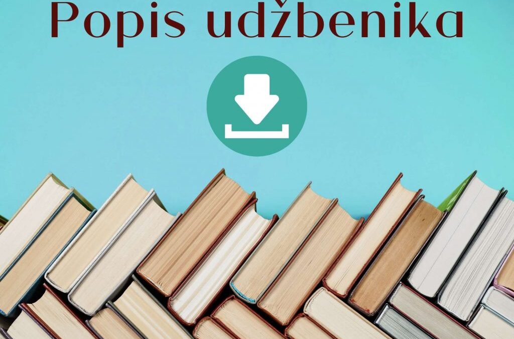 Odabir udžbenika za 1. razred Područne škole Crnec za šk. god. 2025./2026.