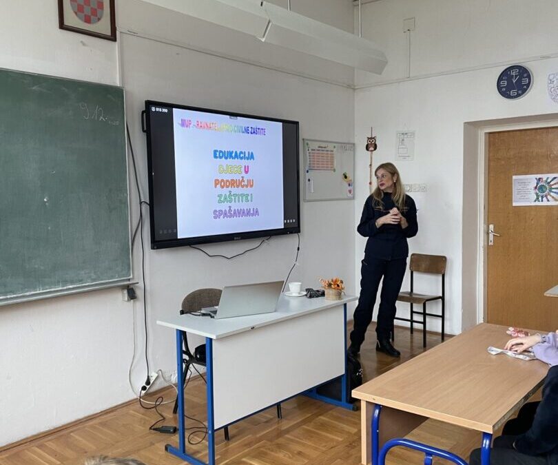 Edukacija djece u području civilne zaštite i spašavanja