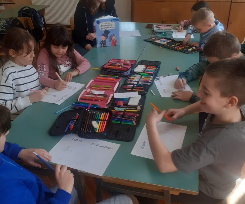 Pričaonica u Područnoj školi Crnec