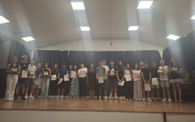 Svečana podjela svjedodžbi učenicima osmog razreda